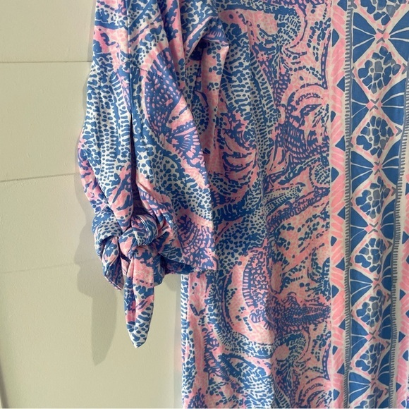 Lilly Pulitzer Preston 3/4 sleeve shift dress maybe gator 30149 - Picture 4 of 8